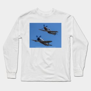 P-51D Mustang and P-47D Thunderbolt Long Sleeve T-Shirt